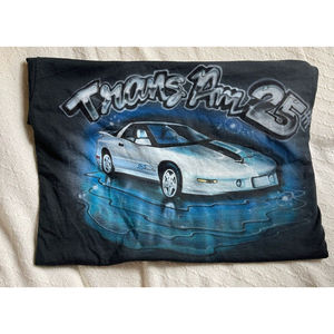 Vintage Trans Am Firebird T Shirt Single Stitch Tee Mens XL USA 90s 25th Cool